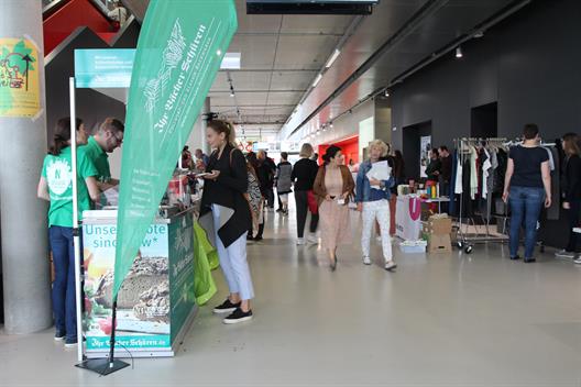 A sustainability event conceptualised by HSD students – food, workshops, booths, music!